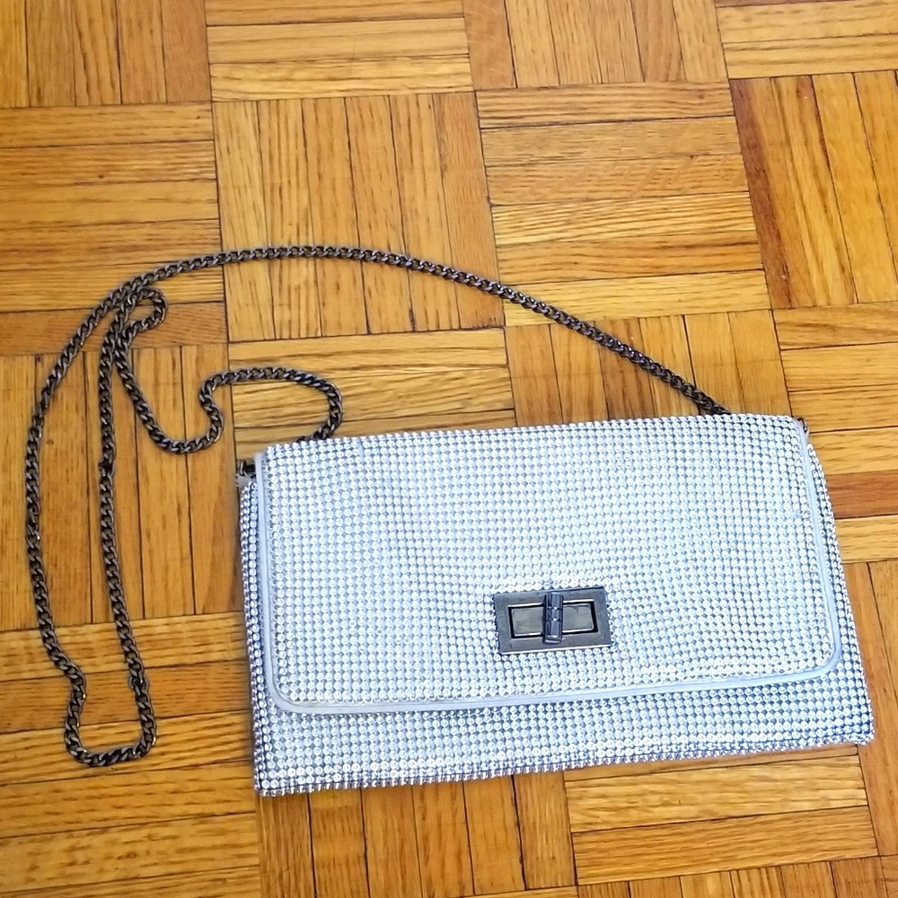 BCBGMaxAzria Glam Evening Crossbody Bag or Clutch